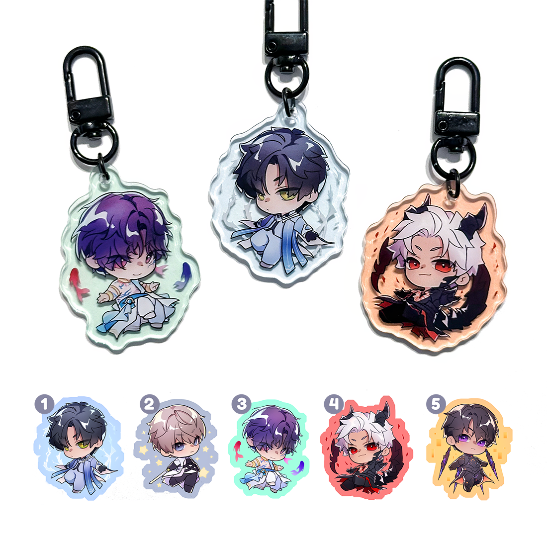 LADS | [myth chibi] Acrylic Keychains – sin inc