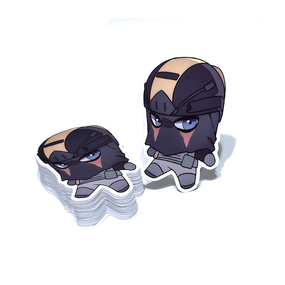 COD | Konig Chibi2 2.5 Inch Sticker – sin inc