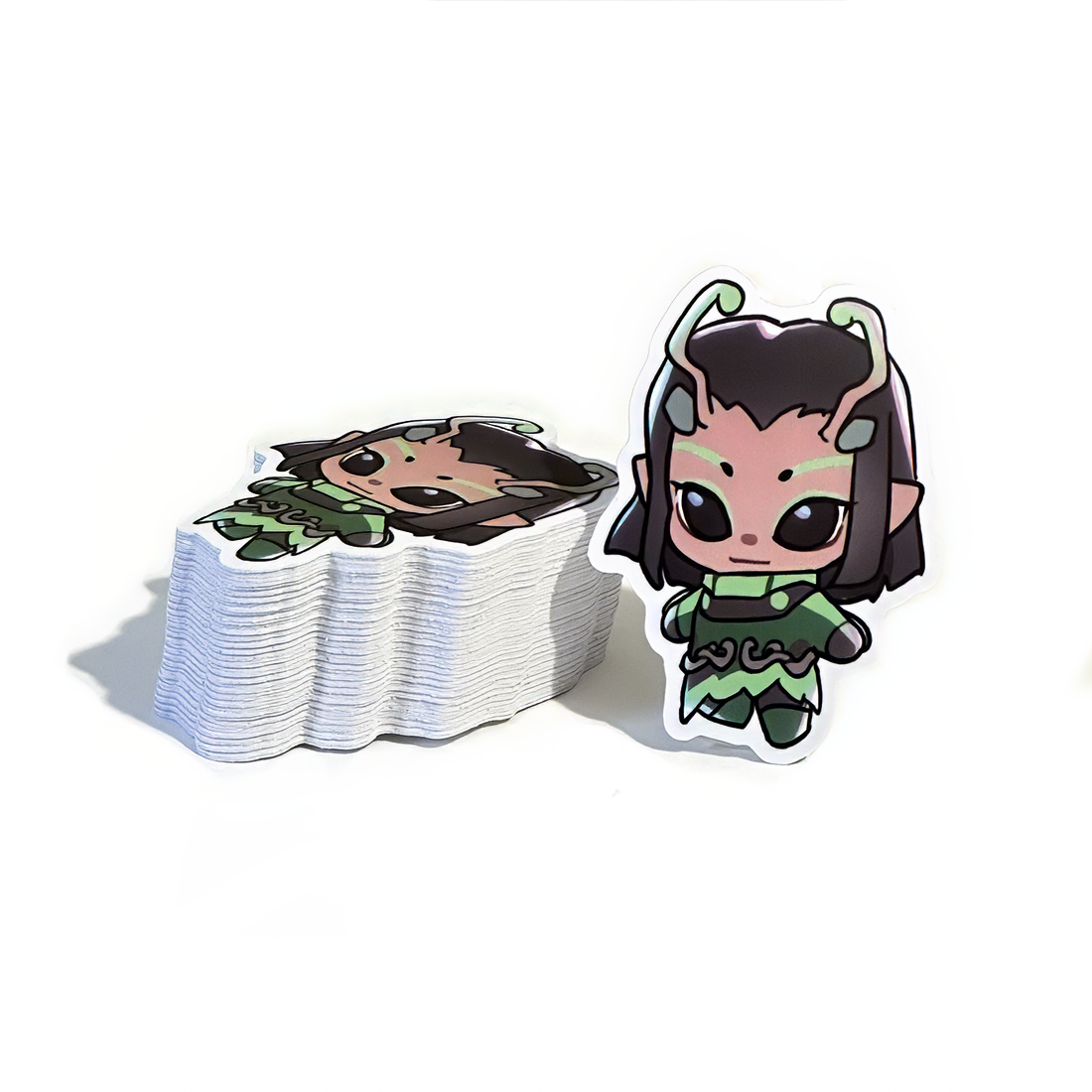 Mantis Sticker Marvel Rivals Marvel Rivals | Chibi Mantis 2.5 Inch Sticker – sin inc