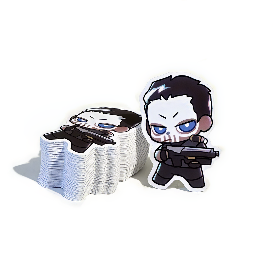 Marvel Rivals | Chibi Punisher 2.5 Inch Sticker – sin inc