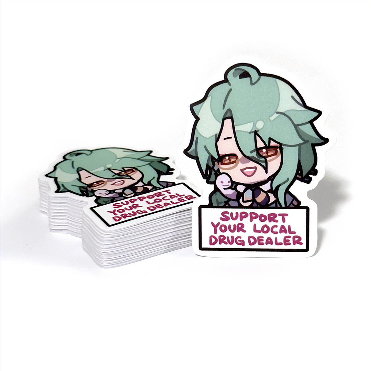 GI | Baizhu Drugs 2.5 Inch Sticker – sin inc